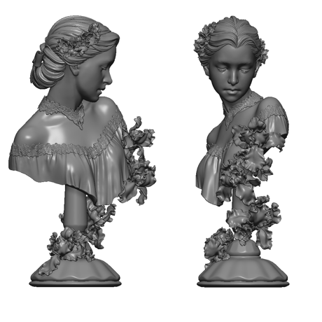 1:4 アイリス胸像 IRIS BUST