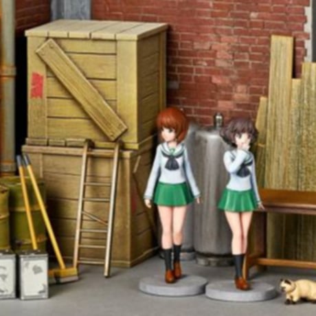 ARTPLA ガールズ＆パンツァー 最終章 ガレージセット[A]
