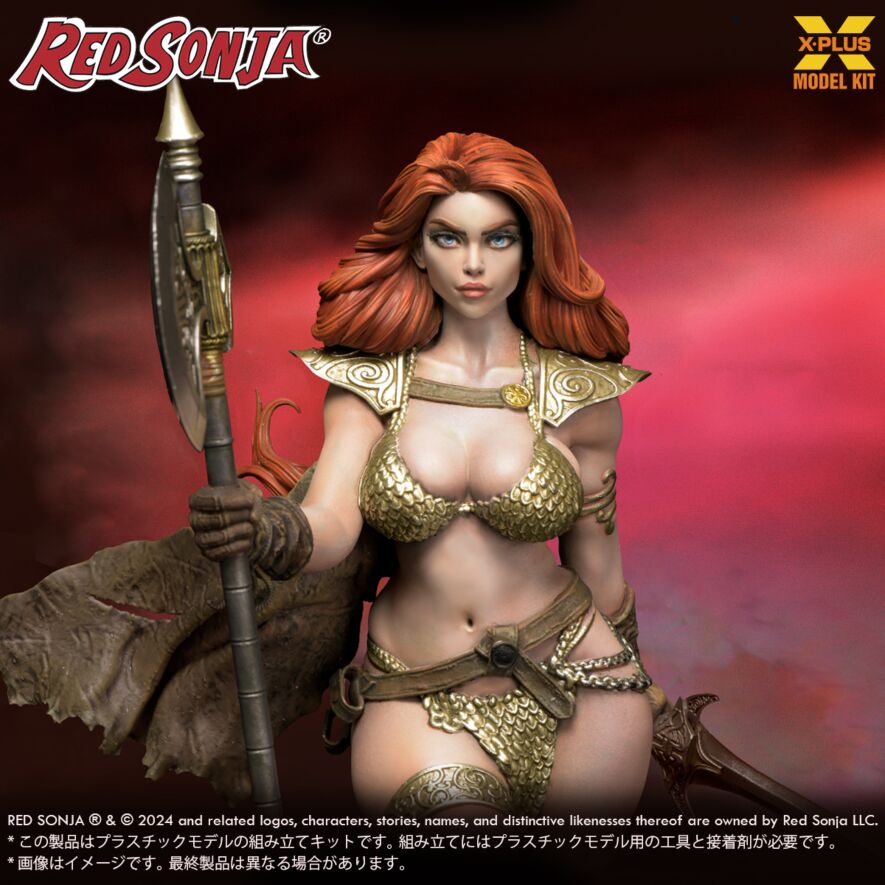 1:8 レッドソニア RED SONJA PLASTIC MODEL KIT | toneri