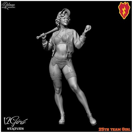 1:12 25TH TEAM GIRL