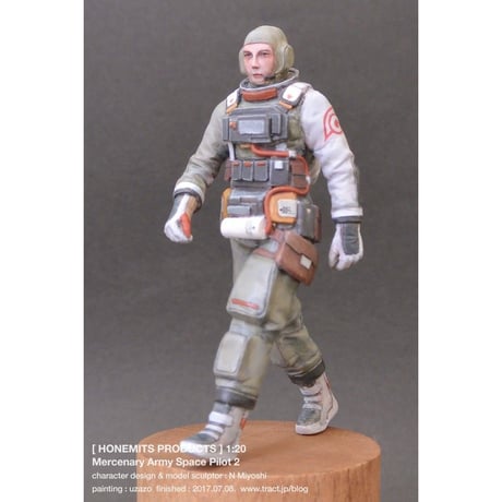 1:20 傭兵軍宇宙パイロット２ MERCENARY ARMY SPACE PILOT 2