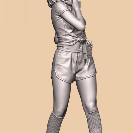 シティガールズNo.２ アリカ ローラースケートの少女 1980年代  ARIKA 1980s Roller Skating Girl