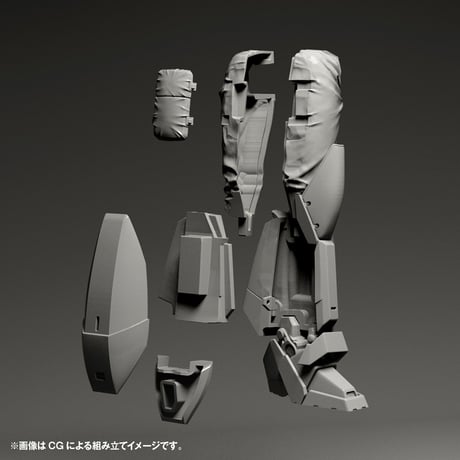 ARTPLA SCULPTURE WORKS1:35 イングラムリアクティブアーマー1号機 INGRAM 1 REACTIVE ARMOR