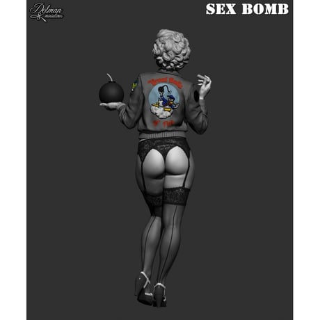 100mm BOMB GIRL