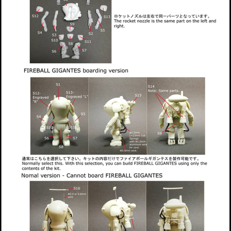 1:35 ファイアボール・ギガンテス FIREBALL GIGANTES