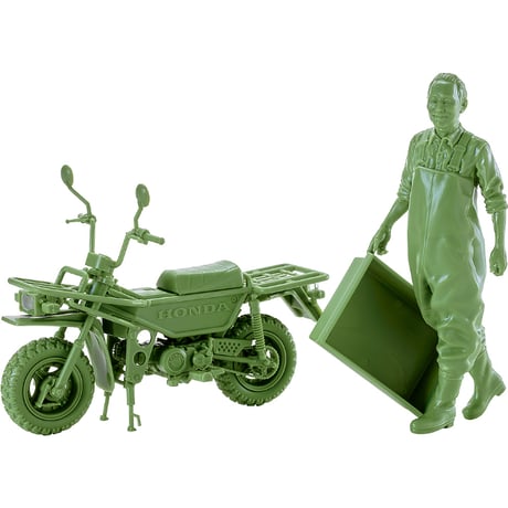 [SHIPPING AT DEC] PLAMAX MF-104 Rider's portrait Honda MOTRA イエロー/グリーン/ウィステリア