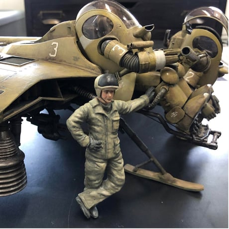 1:20 P.K.A パイロットフィギュア P.K.A PILOT FIGURE