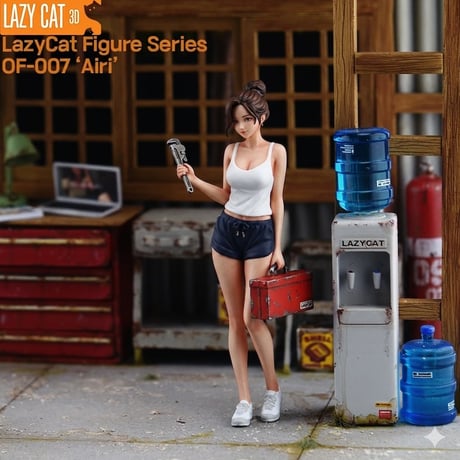 [SHIPPING AT JUL] Lazy cat  FIGURE SERIES 2