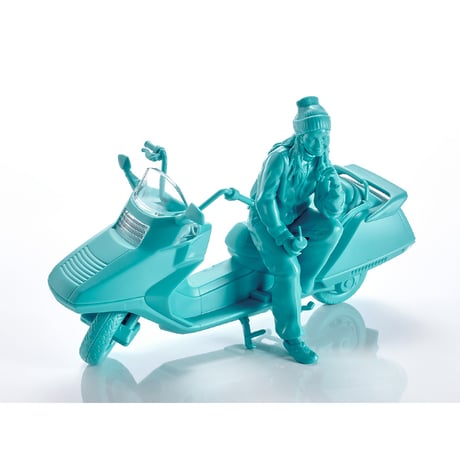 [SHIPPING AT DEC] PLAMAX MF-102 Rider's portrait Honda Fusion ターコイズ/カスタード/オーキッド