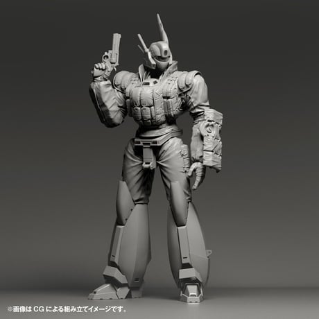ARTPLA SCULPTURE WORKS1:35 イングラムリアクティブアーマー1号機 INGRAM 1 REACTIVE ARMOR