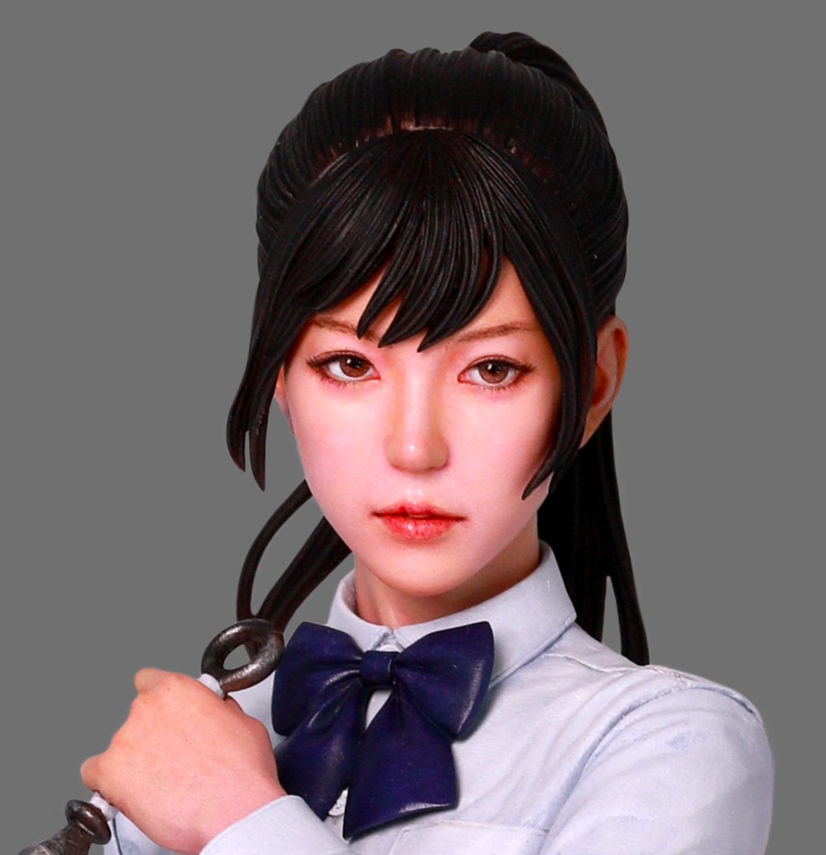 1:8 JKクナイ KUNAIアトリエイットレジンフィギュア Painting a resin figure model kit. 【JK KUNAI】ガレージ