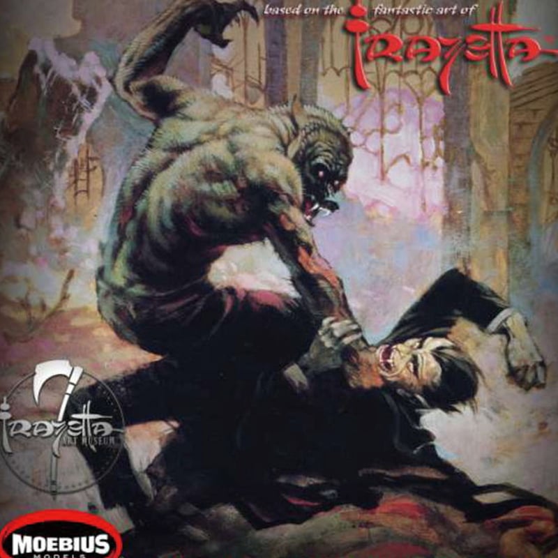 SHIPPING AT DEC] 1:8 フランク・フラゼッタ ドラキュラ vs 狼男 DR