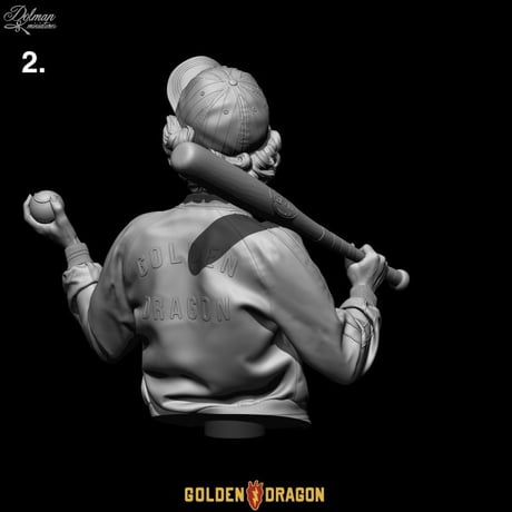 1:10 GOLDEN DRAGON BUST