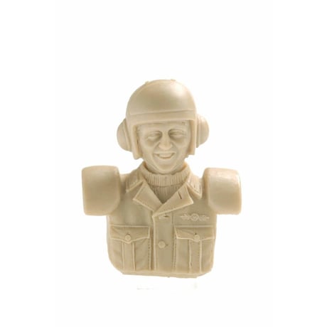 1:20 シュトラール軍 男性パイロットバスト(B) STRAHL MALE PILOT BUST PART B