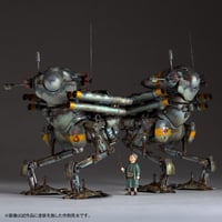 [SHIPPING AT JUN] ARTPLA 陸戦ガンス（2機セット）＆エディ・アムゼル GANS & Eddie Amsel