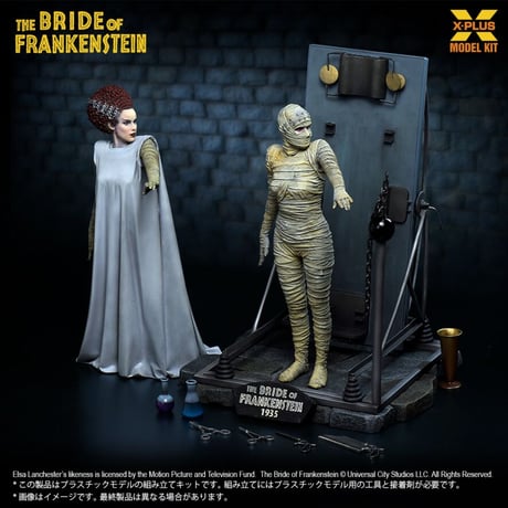 1:8 フランケンシュタインの花嫁 THE BRIDE OF FRANKENSTEIN PLASTIC MODEL KIT