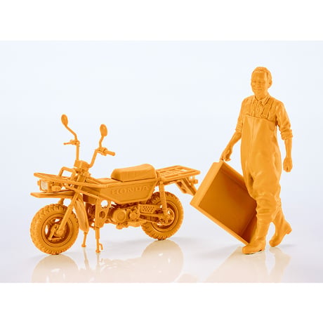[SHIPPING AT DEC] PLAMAX MF-104 Rider's portrait Honda MOTRA イエロー/グリーン/ウィステリア