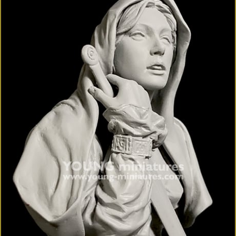 1:10 中世の女性 胸像 MEDIEVAL WOMAN BUST