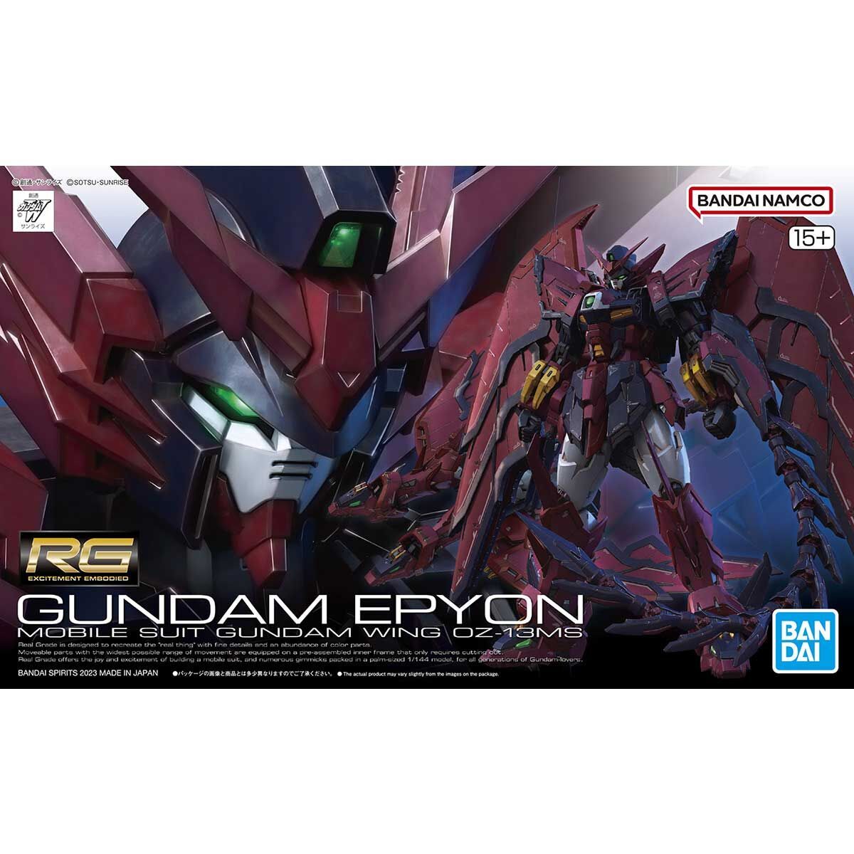 RG 1:144 GUNDAM EPYON | tonerico：tokyo hobby ma