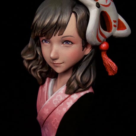 ヘラ子 HERAKO BUST