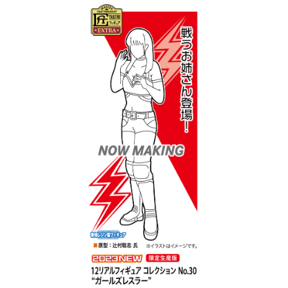 レスラー フィギュア 手を挙げている 1:12 ガールズレスラー GIRLS WRESTLER | tonerico：tokyo h
