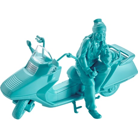 [SHIPPING AT DEC] PLAMAX MF-102 Rider's portrait Honda Fusion ターコイズ/カスタード/オーキッド