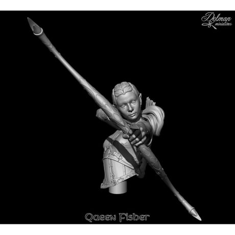 1:10 QUEEN FISHER BUST