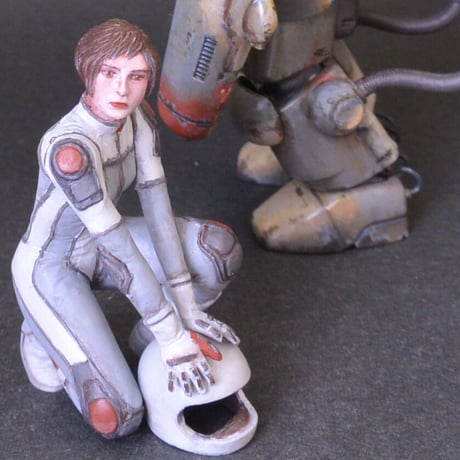 1:20 モーリー・ジレラ  MOLY GILERA MERCENARY ARMY  FEMALE RIDER