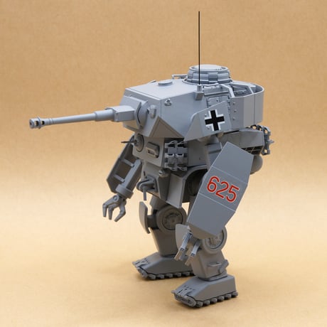 1:48 センシャロボ IV号H型 [リニューアルver.]  SENSHAROBO Pz.Kpfr. IV Ausf. H [RENEWAL ver.]