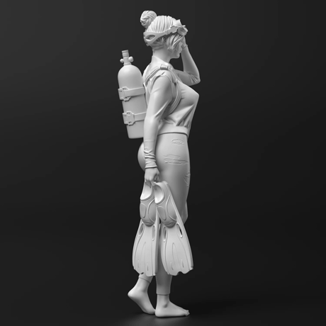 潜水少女 DIVER