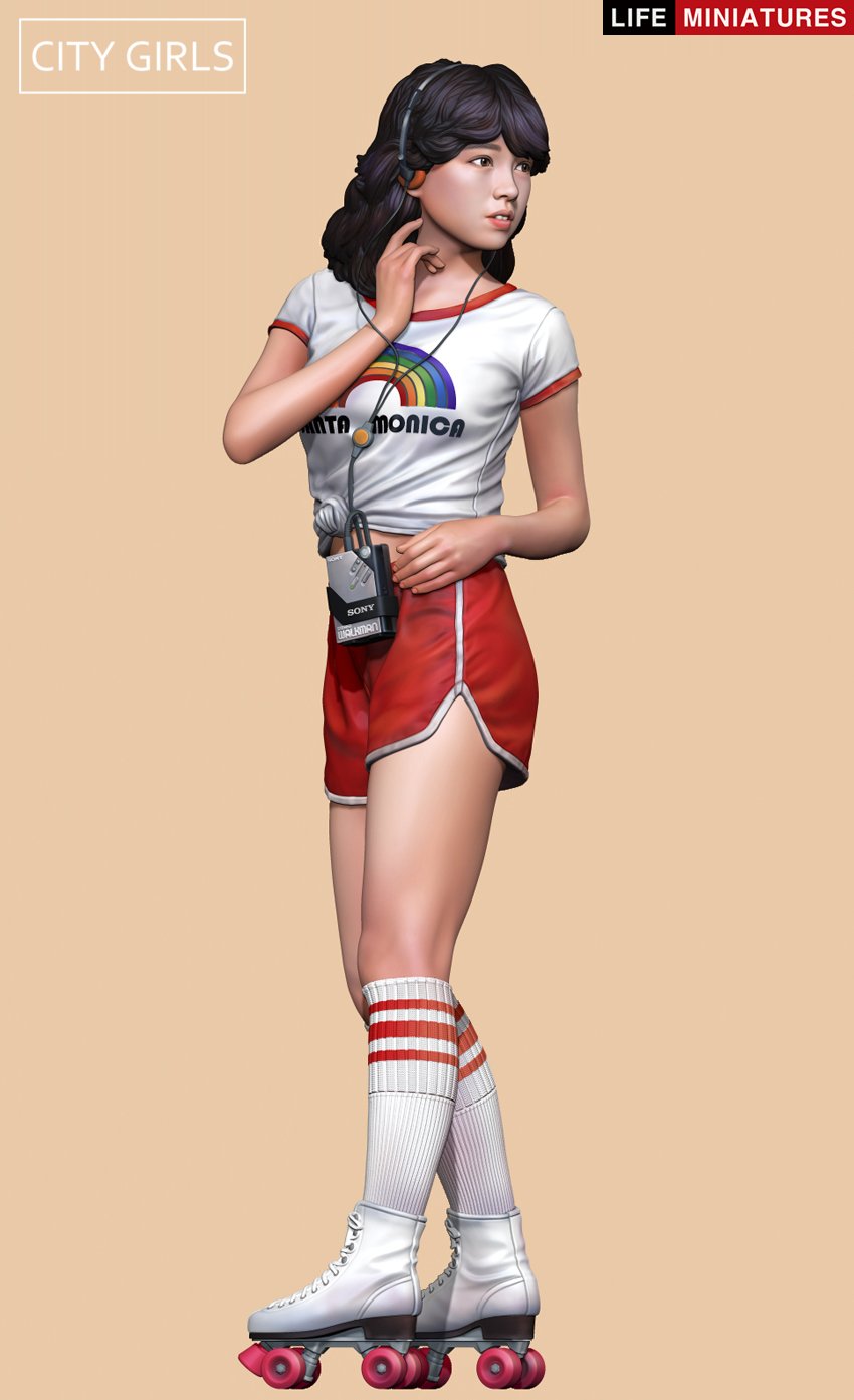 ヴィンテージドール ローラースケートガール 2点 【公式通販】
