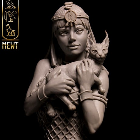 1:10 カヤテン＆ミュウ KYAATEN & MEWT BUST