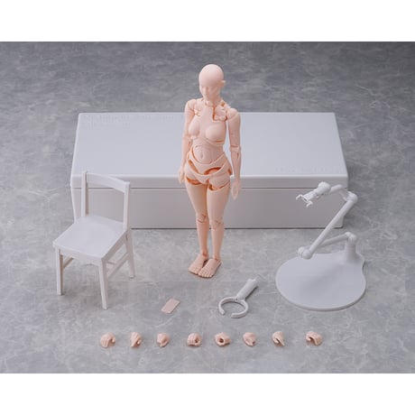 [SHIPPING AT SEP] 西村式デッサン人形 オリーブさん GRAY / FLESH Nishimura Style Drawing Doll Olive