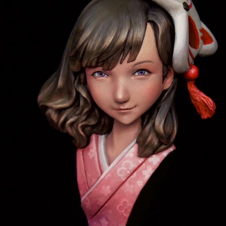 ヘラ子 HERAKO BUST