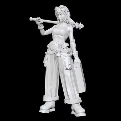 メイスガール GIRL WITH MACE