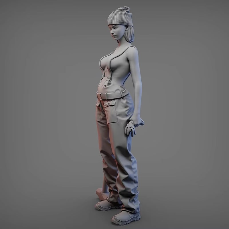 1/24 ハンマーガール EDGE GIRL 完成品 ハンマーガール EDGE GIRL | tonerico：tokyo hobby market