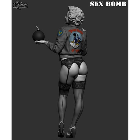 100mm BOMB GIRL