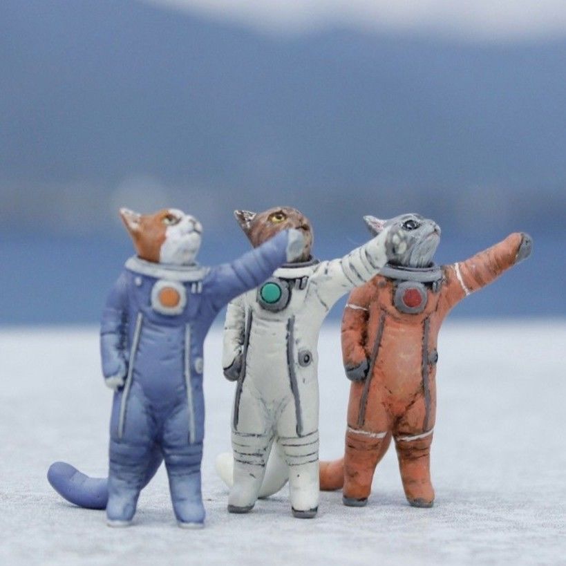 宇宙のタンポポ商品 宇宙服ネコ 「たんぽぽ」TAMPOPO | tonerico：tokyo hobby market