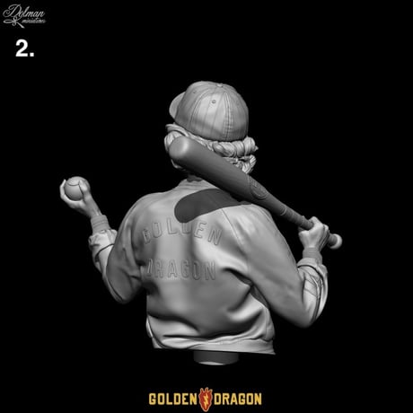 1:10 GOLDEN DRAGON BUST