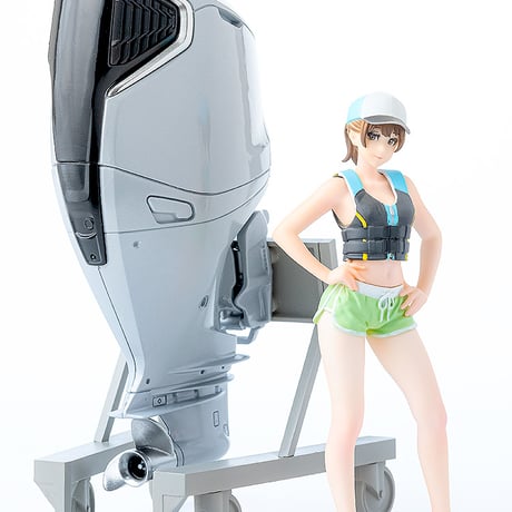 PLAMAX minimum factory 1:20 みのりwith ホンダ船外機BF350