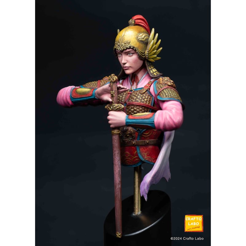 1:10 女武将胸像 FEMALE WARRIOR BUST | tonerico：tokyo