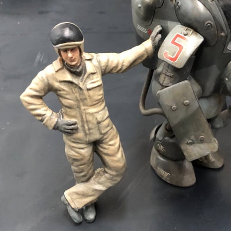 1:20 P.K.A パイロットフィギュア P.K.A PILOT FIGURE