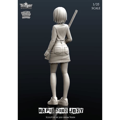 1:35 ラピッドファイアジョーイ 弾奏する少女 RAPID FIRE JOEY