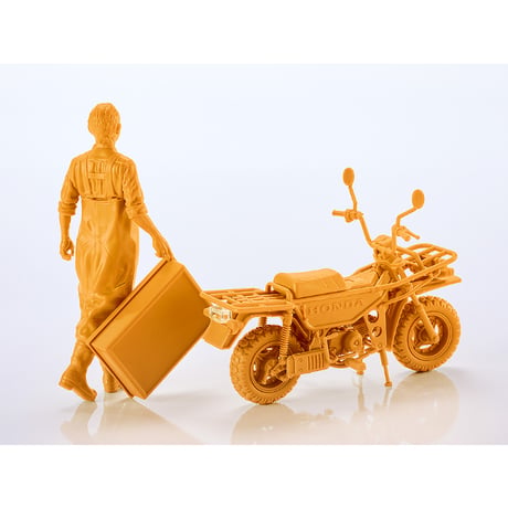 [SHIPPING AT DEC] PLAMAX MF-104 Rider's portrait Honda MOTRA イエロー/グリーン/ウィステリア
