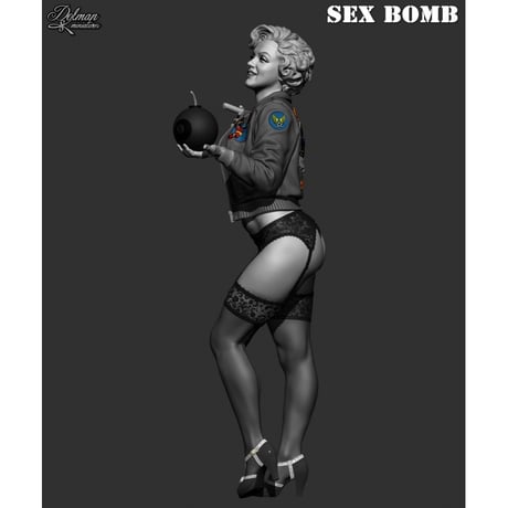 100mm BOMB GIRL