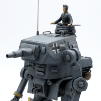 1:48 センシャロボ IV号D型 [リニューアルver.] SENSHAROBO Pz.Kpfr. IV Ausf. D [RENEWAL ver.]