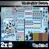 ウォータースライドデカール アンデッド UNDEAD ARMY DECAL