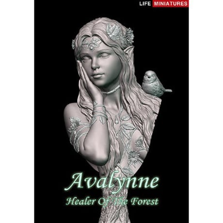 1:10 森のヒーラー「エイヴァリン」'Avalynne' Healer Of The Forest BUST