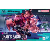 HG 1:144 CHAR'S ZAKU (GQ)