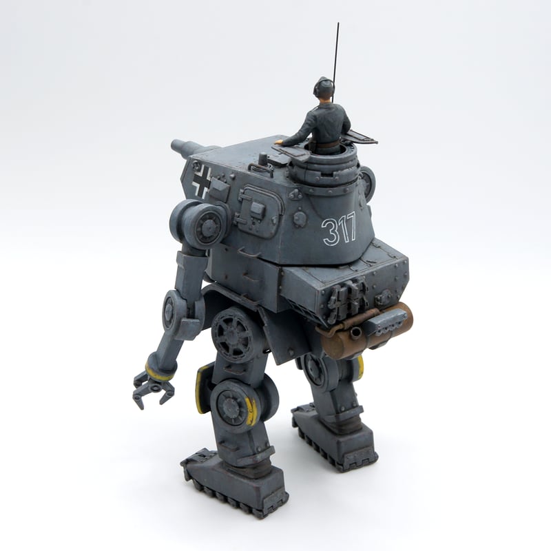 1:48 センシャロボ IV号D型 [リニューアルver.] SENSHAROBO Pz.Kp